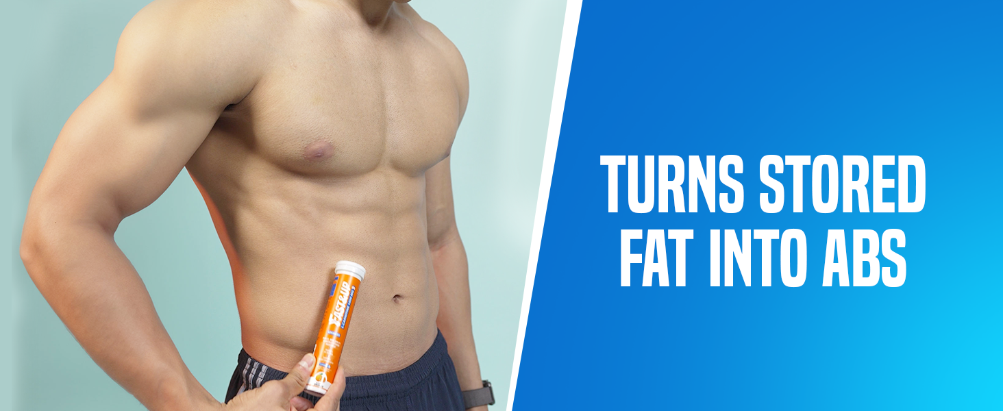 FAST&UP L-Carnitine 2000mg|Supports Weight Loss & Fat Burn|Lemon|Pack of 3