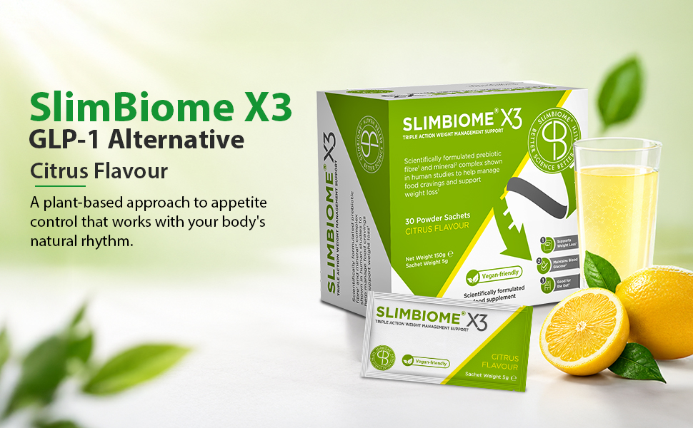 Optibiotix SlimBiome X3 GLP-1 Alternative | Healthy Weight Management