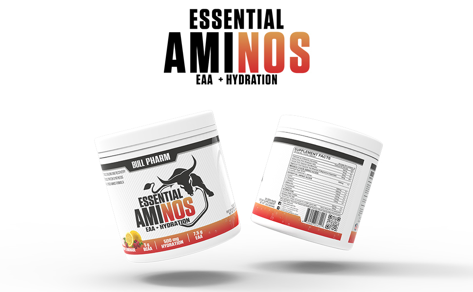 ESSENTIAL AMINOS | HYDRATION | Vegan BCAA,L-Leucine,L-Iso Leucine,L-Valine,Coconut Water Powder | Lean Muscle Building I Recovery I FSSAI Approved (Raspberry Lemonade)