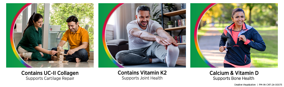 Centrum Joint & Mobility Capsule | Supplement | Undenatured Collagen Type II, Vitamin K2, Calcium for Joint support, Cartilage Support and Better Mobility | Joint Support Capsule - Pack of 10