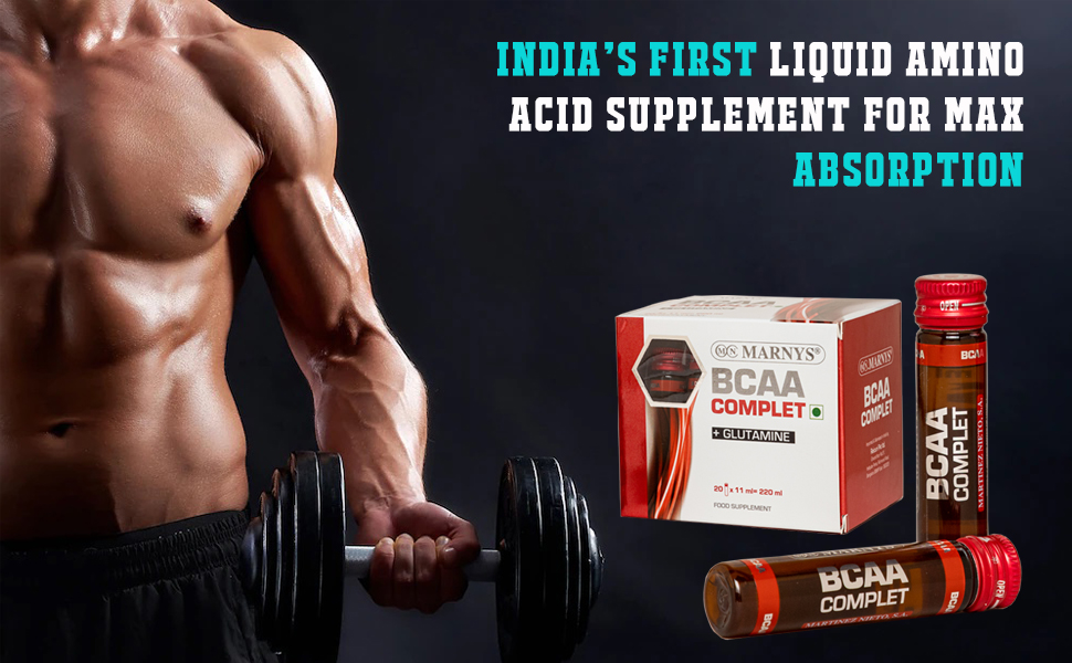 reicuri BCAA + Glutamine, Pack of 20 Ready-to-Drink Vials