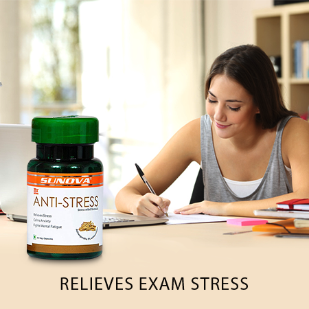 Sunova Anti-Stress (Stress Relief Formula), 60 Capsules