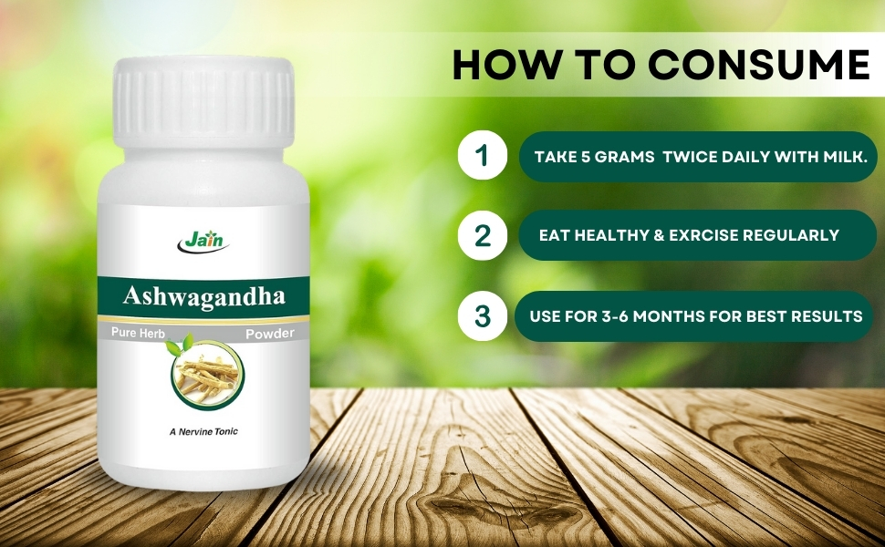 Jain Ashwagandha Powder 100G (Pack Of 2)