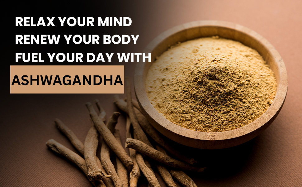 Herbal Hills Ashwagandha Powder, (200 gm Pack) | Supports Stress Relief & Energy Levels | Ashwagandha Churna For Immunity, Strength & Vitality | With Withania Somnifera Root |