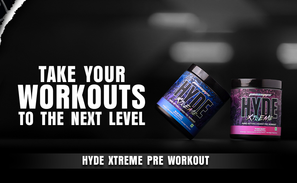 ProSupps Hyde Xtreme Pineapple High Stim Pre Workout, 30 Servings