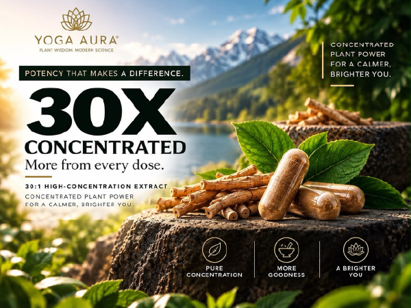 Pure Ashwagandha 6000 mg- 200mg,L-theanine 200mg, Magnesium Bisglycinate 75mg Per Capsule | High Potency , Expert Formulated | Resistance to Stress, Promote Relaxation, Energy, Memory Enhancement, Sleep Aid & Rejuvenative Tonic