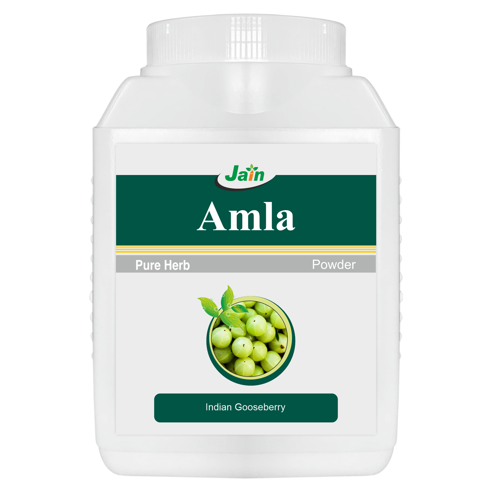 Jain Amla Powder 400g, Pure Indian Gooseberry, Hair Skin Wellness