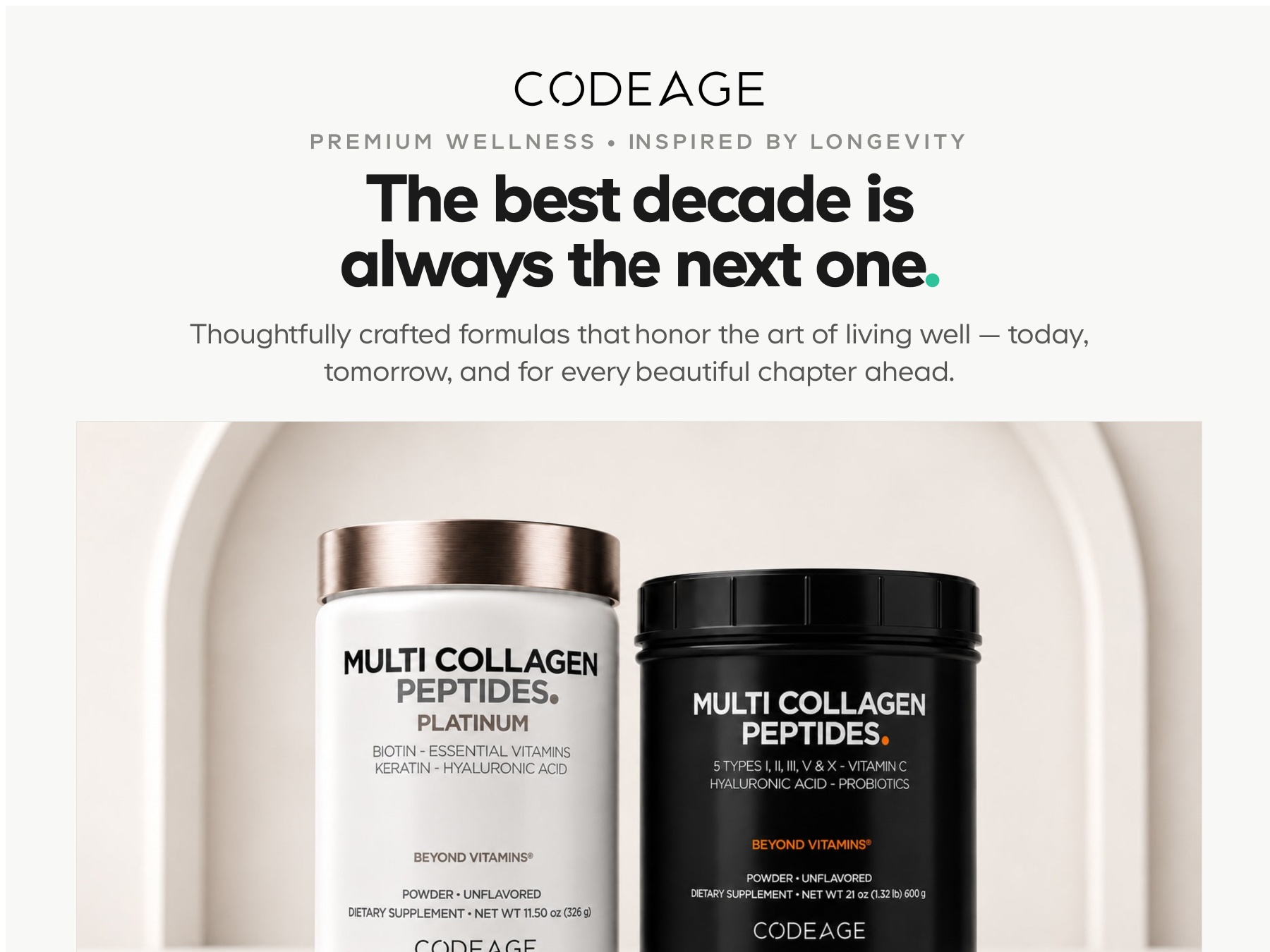 Codeage Creatine HMB Powder, myHMB, Taurine, Vitamin D3, Unflavored, 11 Oz