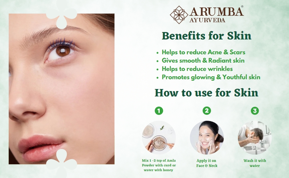 Amla Powder 1Kg, Made with Pure Indian Gooseberry Churna, Emblica officinalis, Natural Super-Food for Weight Loss, Hair Care, Skin Care