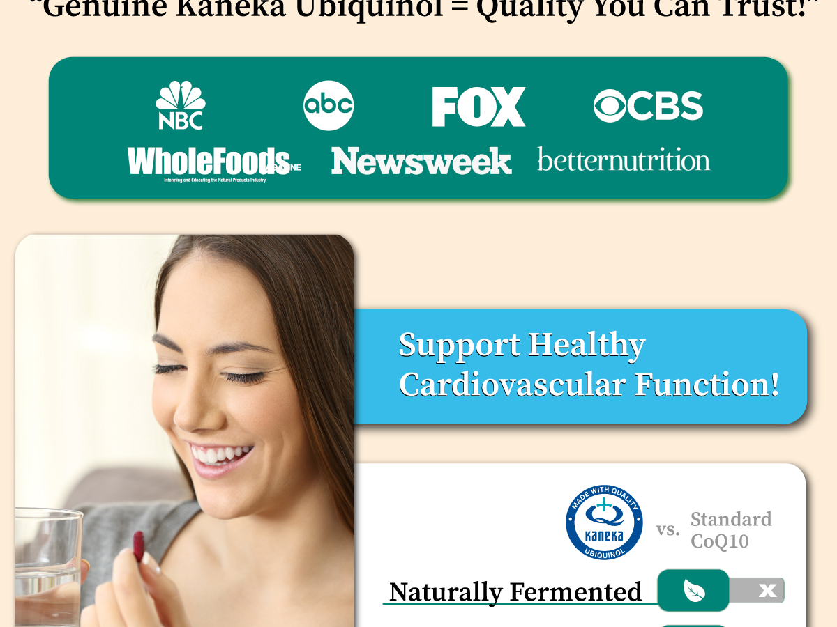 Health Thru Nutrition Ubiquinol 200mg 90 Softgels as Kaneka QH Reduced CoQ-10 | Stabilized - 3rd Party Tested | Enhanced Bioavailability | Cardiovascular & Mitochondria Function Support | Non-GMO