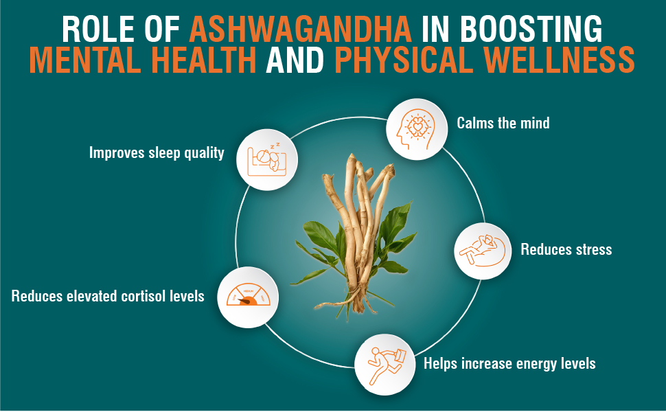 Himalaya Ashvagandha - 120 Tablets | Stress Relief | Rejuvenates Mind & Body | Improves Strength & Energy | General Wellness