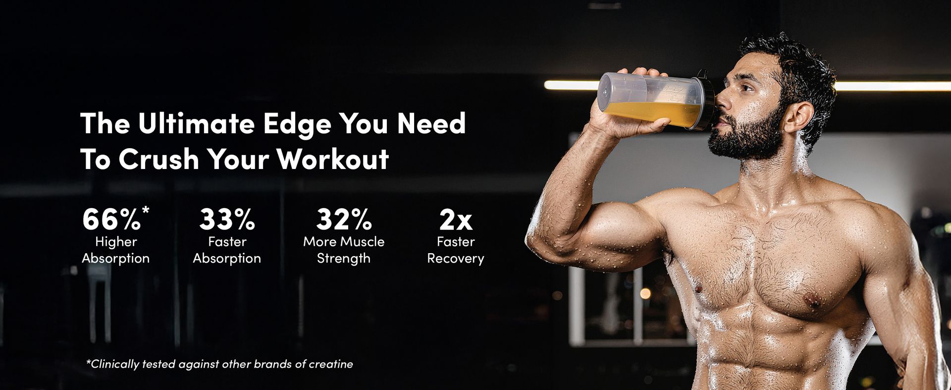 Man Matters Pure Micronised Clean Creatine Monohydrate 125g(32 Servings), Mixed Fruit Flavor |Lab Tested | Enhances Strength, Muscle Mass & Athletic Performance | 66% Higher Absorption & Muscle Recovery | 100% Pure Creatine