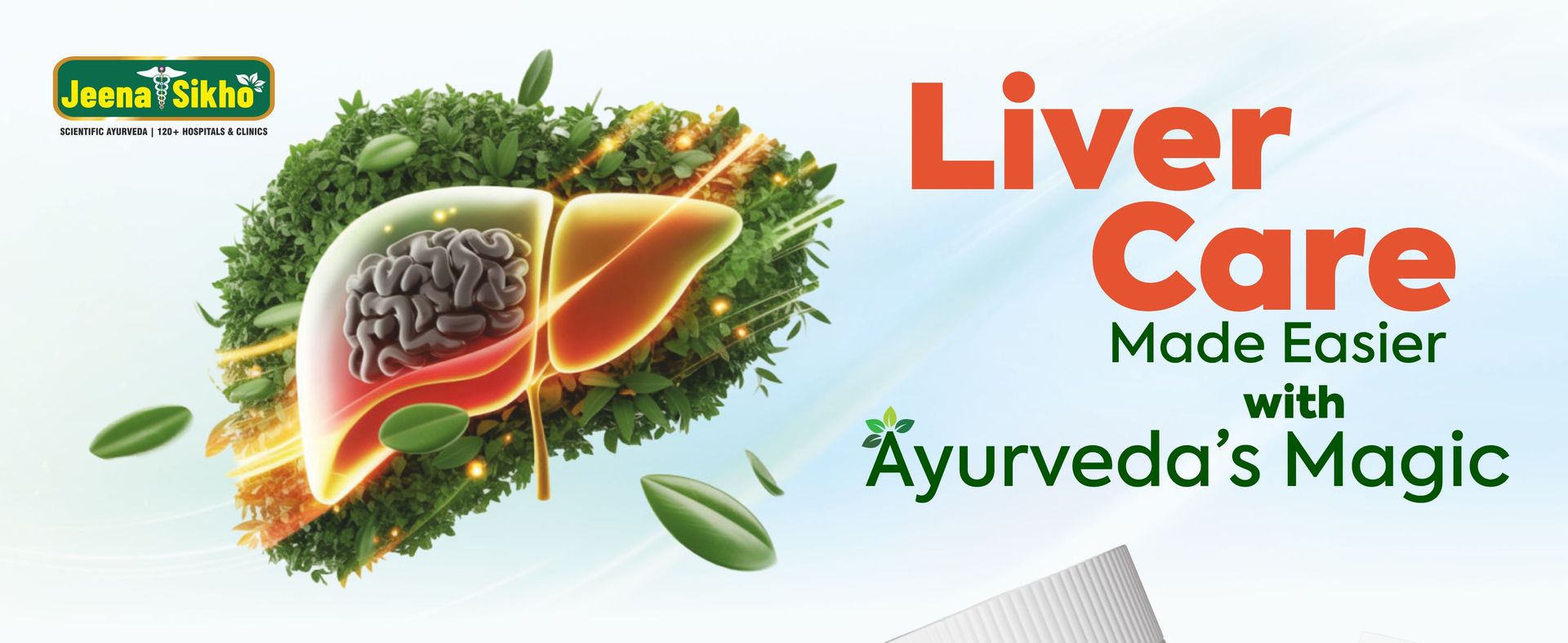 Jeena Sikho LIV-DS | Ayurvedic Supplement For Liver Care | Naturally Blended With Bhumiamla, Kasani, And Himsra | Herbal Remedy For Good Health, 60 Capsules, Pack of 2