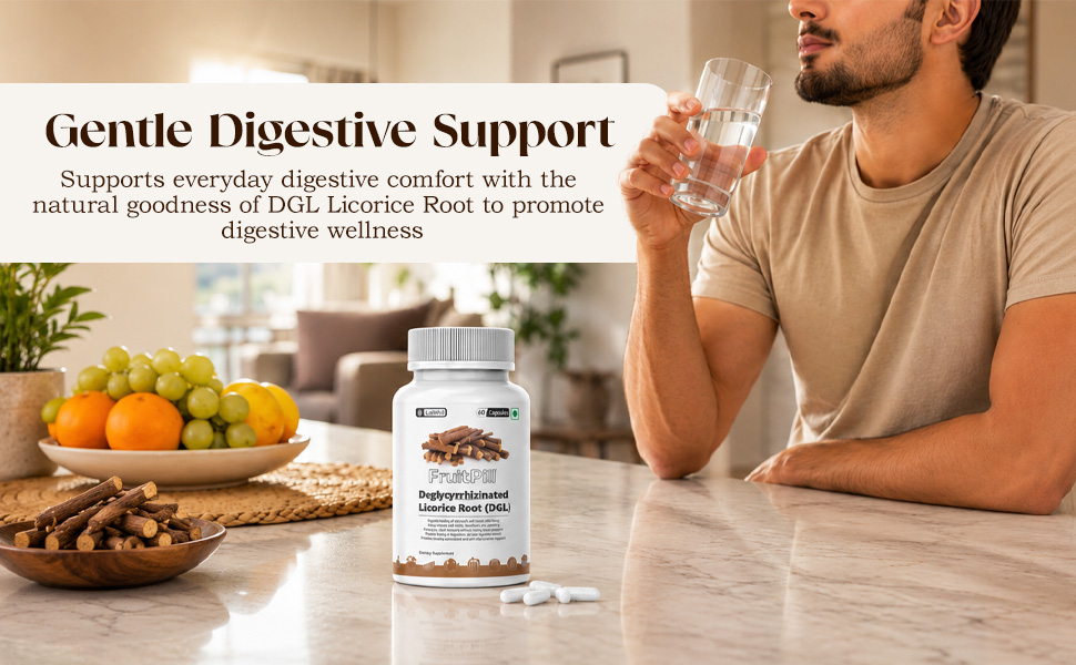 (LeeWell) DGL Licorice Root Extract Capsules, 60 Capsules