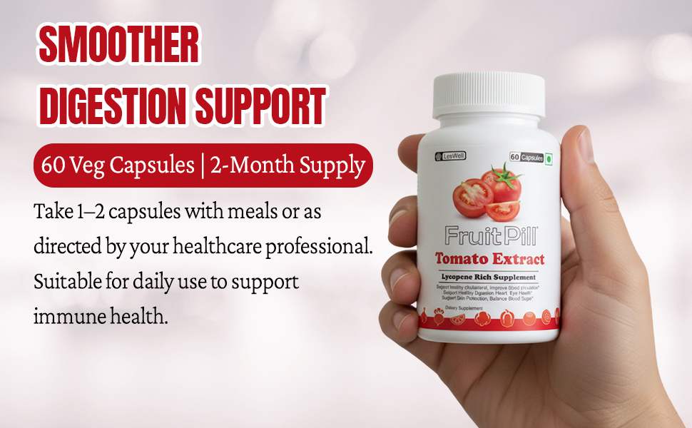 (LeeWell) Tomato Extract Lycopene Supplement, 60 Capsules