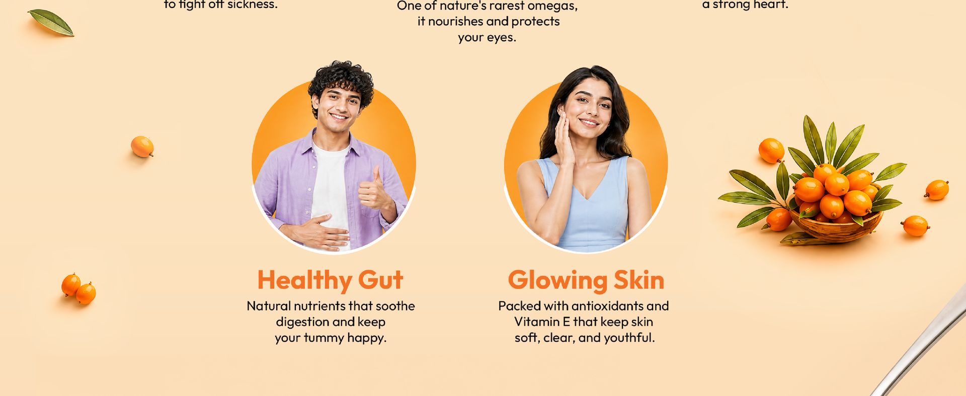 Natural Elevate Pure Himalayan Sea Buckthorn Juice 600ml | Cold-Pressed Sea Buckthorn Pulp Concentrate | Rich in Omega 3, 6, 7 & 9 + Vitamin C | Antioxidant-Rich Nutraceutical | Supports Immunity, Skin, Heart & Gut Health | No Added Sugar | Lab Tested