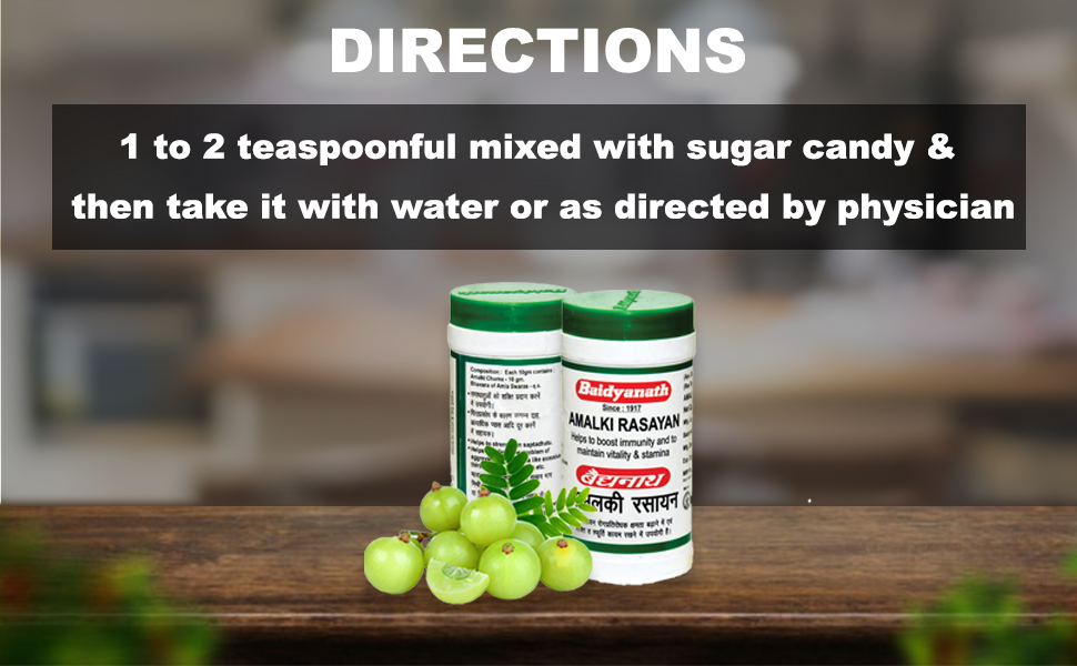 Baidyanath Asli Ayurved Amalki Rasayan 120g (Pack of 3) | Ayurvedic Immunity Support | Amla Rasayan for Daily Wellness & Vitality | Herbal Health Supplement