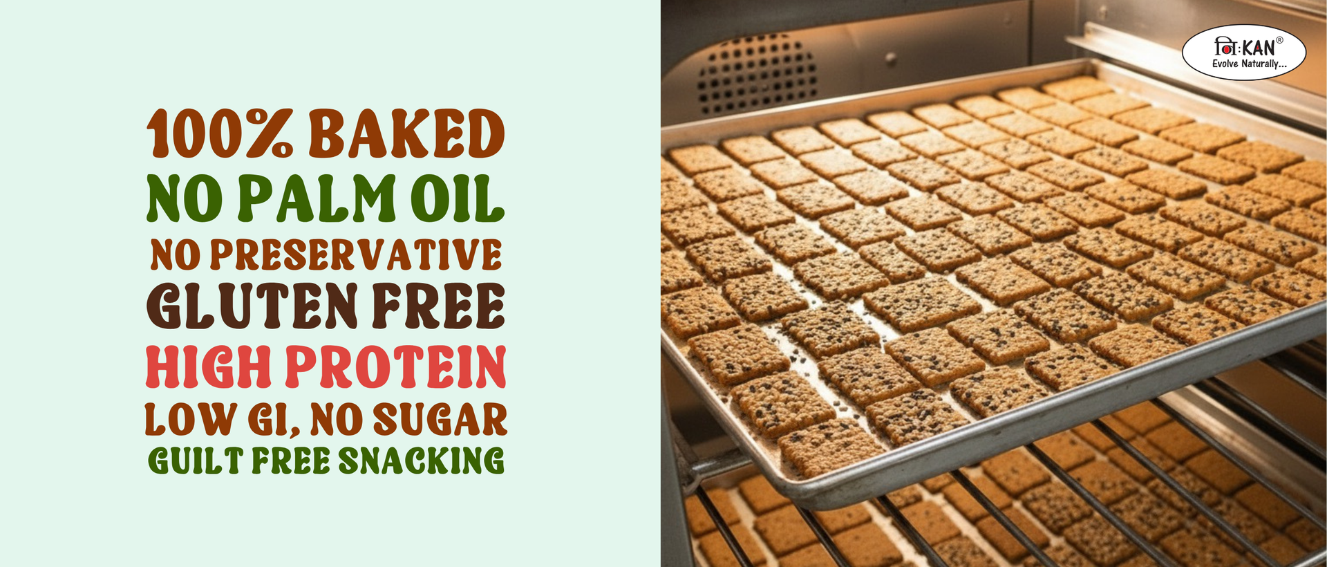 NIHKAN Baked Protein Crackers Combo - Moringa, Beetroot, Sesame & Chorafali | Gluten Free Healthy Snack | 100% Baked, No Palm Oil, No Preservatives, Fibre Rich & All Natural (Combo of 4, Moringa, Sesame, Beetroot & Chorafali)