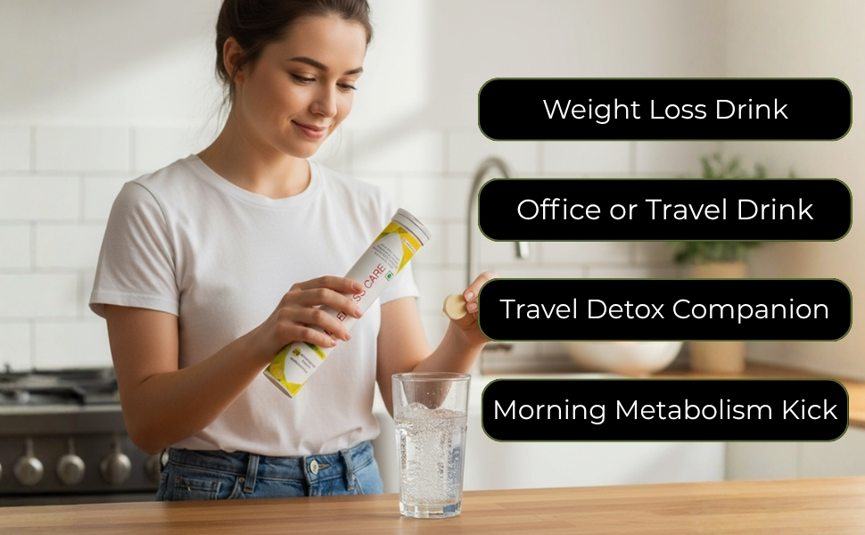 Apple Cider Vinegar Effervescent Tablet with mother | Supports Metabolism & Appetite Control I With 500mg ACV, Vit B6 & B12 I No Maltodextrin, No Added Sugar I Pack of 1 (20 tablets)