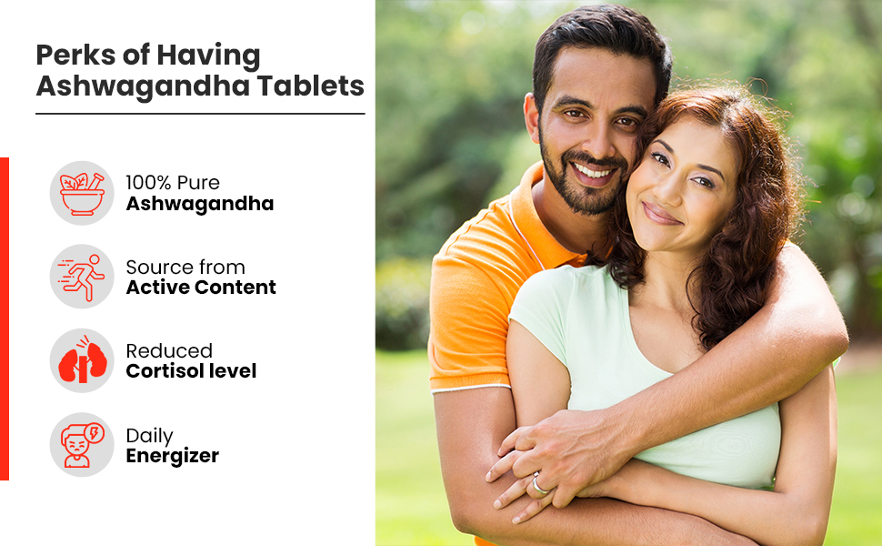 Baidyanath Ayurved Ashwagandha 60 Tablets for General Wellness | Helps Release Stress & Anxiety (Pack of 1)