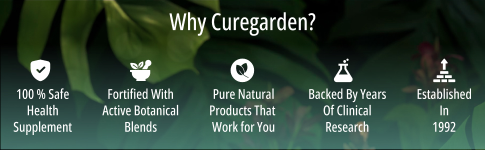 Curegarden Daily Amla Capsules, Overall Health & Wellness, 60 Veg Capsules