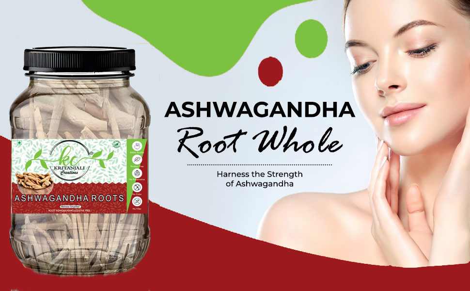 Ashwagandha Root Stick Pure Natural Helps Fight Anxiety & Stress Ashwagandha Podi Amukkara Kizhangu Asvagandha Churna Powder 100gm