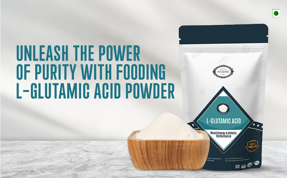 100% Pure L-Glutamic Acid Powder – 250 Grams | Premium Food Grade Amino Acid | No Additives, No Fillers, Unflavored | Ideal for Culinary, Seasoning, Fermentation & Food Applications