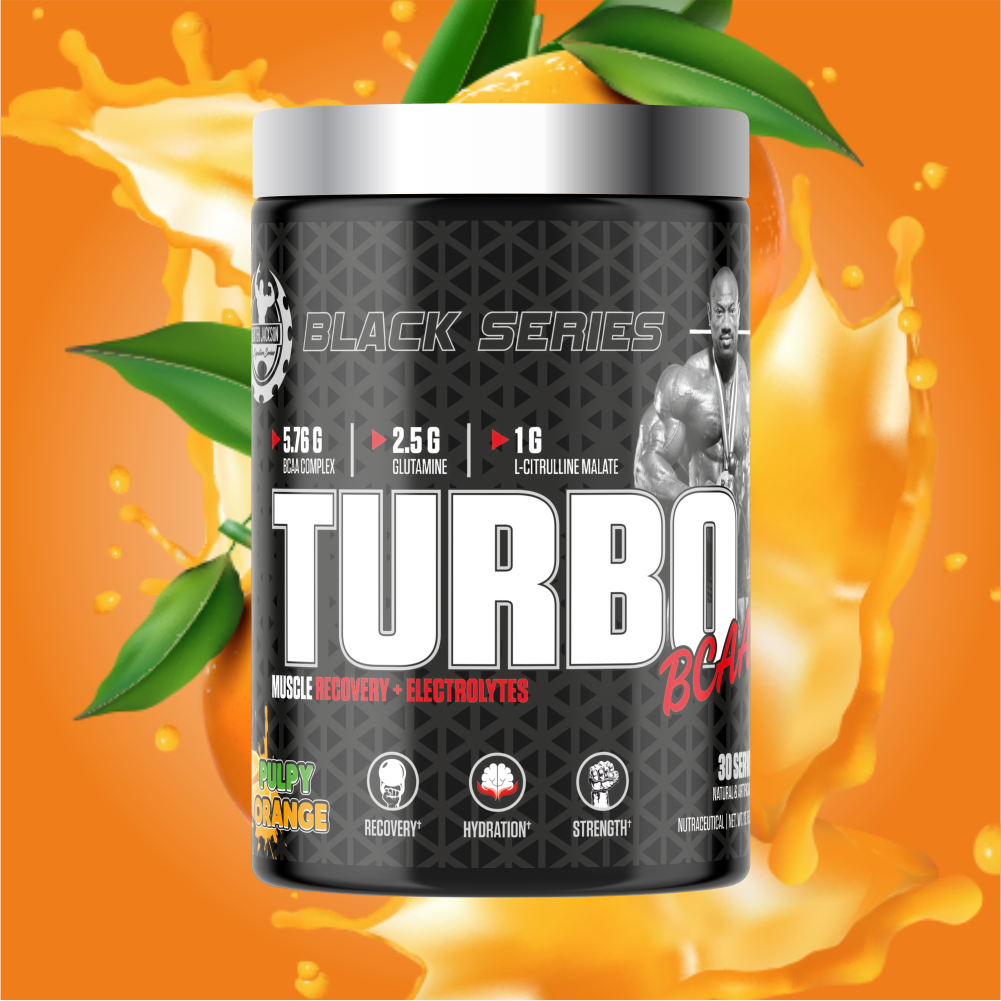 Dexter Jackson Black Series Turbo BCAA | Slicy Pineapple Flavor | 30 Servings, 390g - Advanced Muscle Recovery Formula for Enhanced Performance
