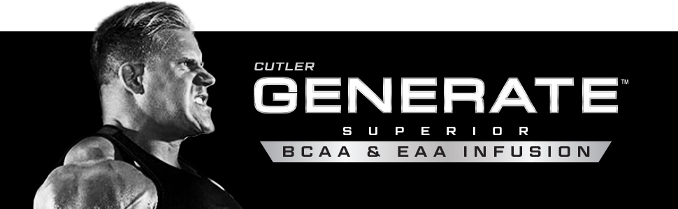 Generate EAA and BCAA Powder: Best Post Workout Recovery Drink and BCAA Supplement with Essential Amino Acids, 5g BCAAs, 2g EAAs for Lean Muscle Mass | 30 Servings (Peach Lemonade)