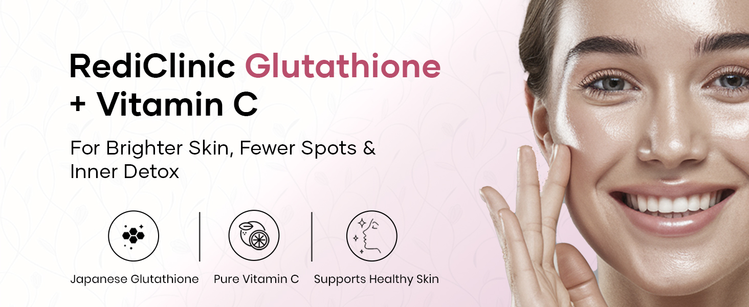 Japanese Glutathione Capsules with Vitamin C |Antioxidant, Detox & Supports Glowing Skin | Helps in Healthy, Radiant & Youthful Skin |Pack of 1-30 Capsules