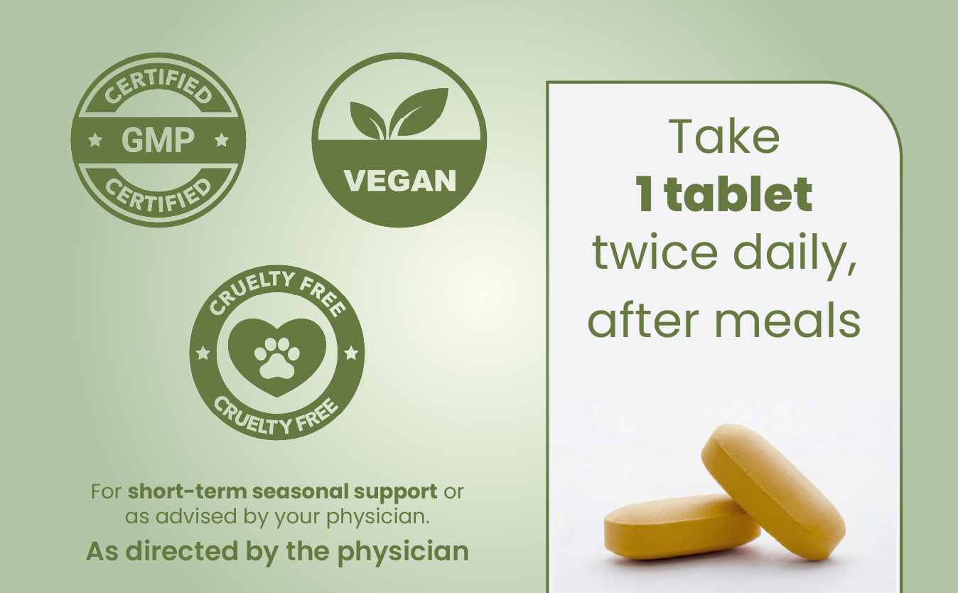 Green Milk Clevira Tablets | Ayurvedic Immune Support Supplement | Supports Immunity During Seasonal Flu & Viral Challenges | Helps Maintain Platelet Balance, Detox & Recovery | Herbal Immune Care Formula | 10×10 Tablets