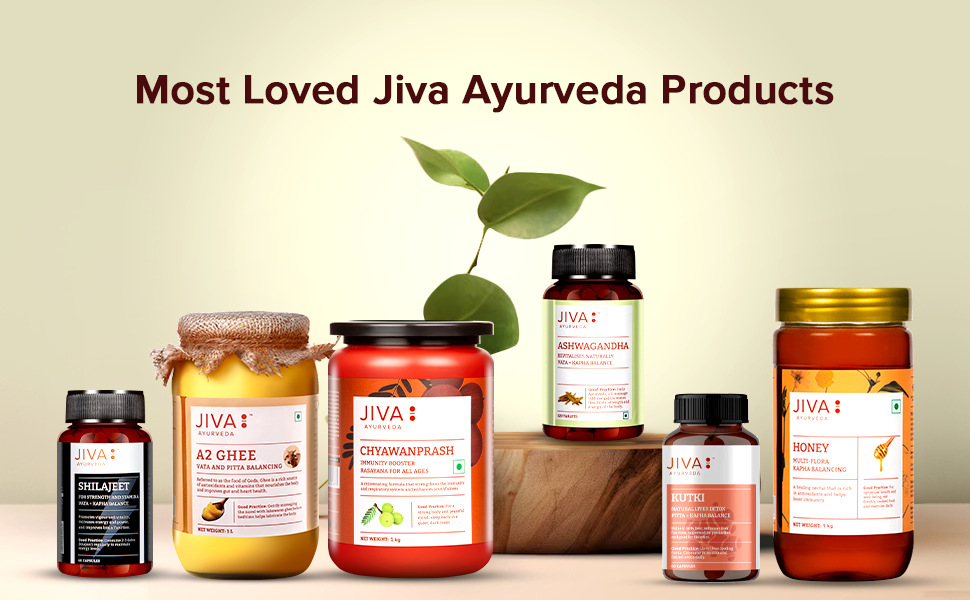 Jiva Ashwagandha Tablet - 120 Tablets | Ayurvedic Ashwagandha Supplement for Body, Boost Energy & Immunity, Stress Relief, Rejuvenates Mind, Improves Strength | Helpful in Kapha & Vata Doshas