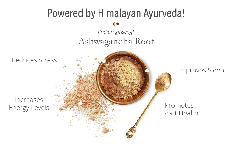 Himalayan Ashwagandha Powder - 220g | Organic for Stress, Immunity
