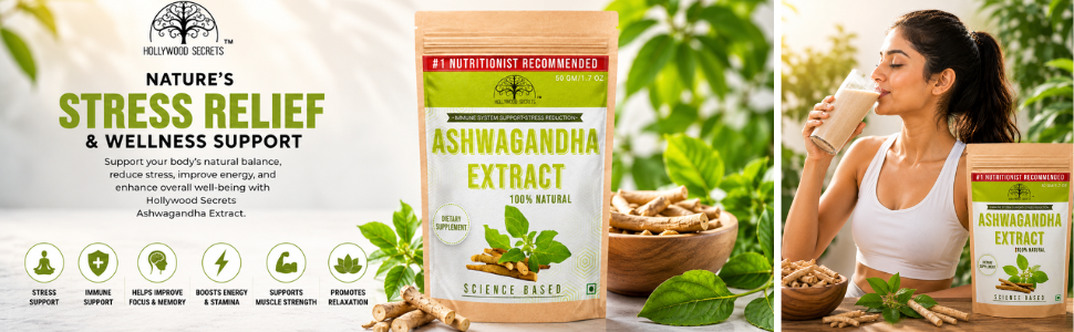 Pure Ashwagandha Extract Powder 50gm