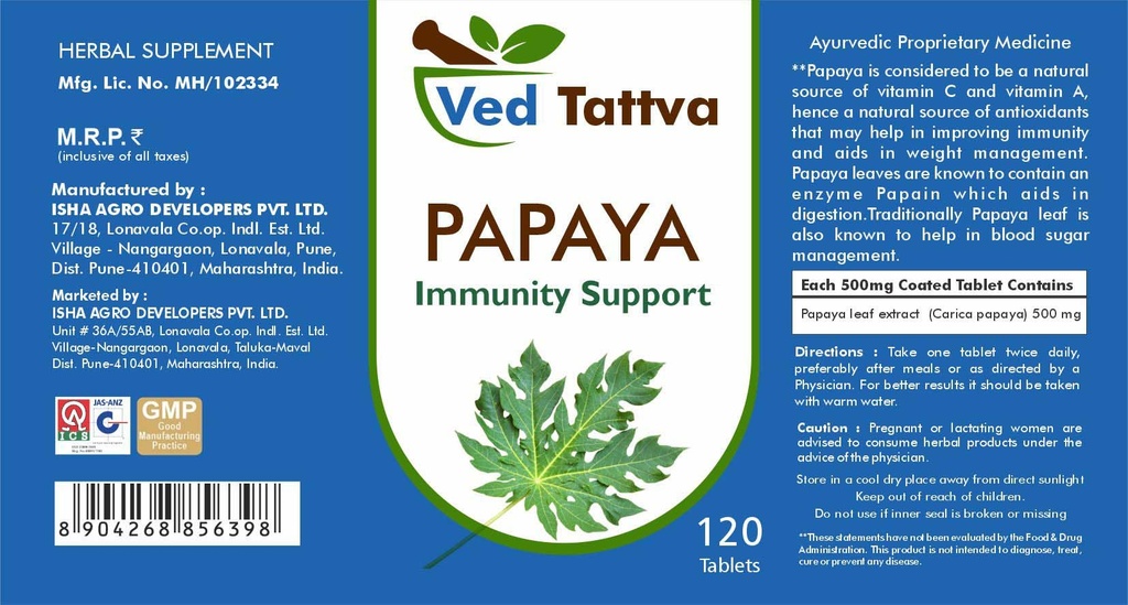 papaya-leaf-tablets-for-platelet-immunit-71xaqf60O7L.jpg