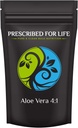 Prescribed For Life Aloe Vera Powder 4:1 (Aloe barbadensis), Aloe Vera Gel Supplement, Vegan & Food Grade (25kg / 55lb)