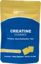 Soultox Creatine Gummy Packs - Tropical Flavor - Infused with Creatine Monohydrate - Potent Muscle Growth Support - Delicious & All Natural Vegan Formula for Guilt Free Indulgence - 10 Pack