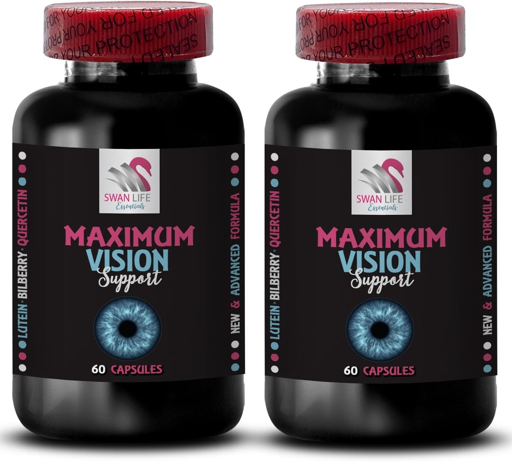 Sharp Focus - Eye Vision Supplement - Clear Image, Eye Support, Vision Precision, Focus Advantage, Bright Details, Clearer Scenes, Pure View, Lens Support, Daily Vision 2 Bottle 120 Capsules