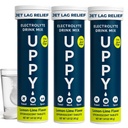 Uppy! Lemon-Lime Electrolyte Hydration Tablets – 30 Count (3x10) – Dissolves in Water for Rapid Rehydration – For Travel, Sports & Festivals – Portable Electrolyte Wellness Drink
