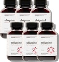 SMARTERNUTRITION Ubiquinol 100mg + Natural Plant-Based Complete Omega 3 6 9 - Clinically Studied Ahiflower® Oil - Ultra Absorption CoQ10 for Heart Support - Non-GMO - 360 Softgels[180-Day Supply]