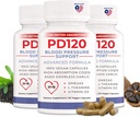 Blood Pressure Supplement to Help Reduce High Blood Pressure Naturally, CoQ10, Nitric Oxide, Black Odorless Aged Garlic, Omega 3, L-Theanine, Vitamin D3 for Blood Pressure Support