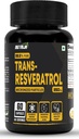 Trans Resveratrol 250MG Capsules - 99.5% Pure Micronized and Highly Bioavailable Supplement | Slow Down Aging, Proven Powerful Anti-Oxidant | Improves Metabolism & Heart Health (120 Capsules)