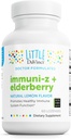 DAVINCI Little Immuni-z + Elderberry - Kids Zinc Lozenge to Support Immune Health, Healthy Lungs and Throat Tissue* - with Vitamin D3, Zinc, Elderberry and More - Lemon Flavor - 60 Lozenges