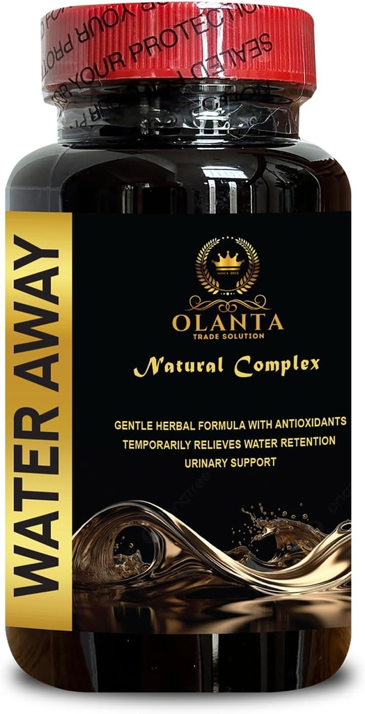 Water Away - Water Pills Water Retention, Fast Acting Bloating Relief, Milk Thistle, Cranberry, Diuretic Water Pills, Water Diet Pills, Water Retention - 1 Bottle