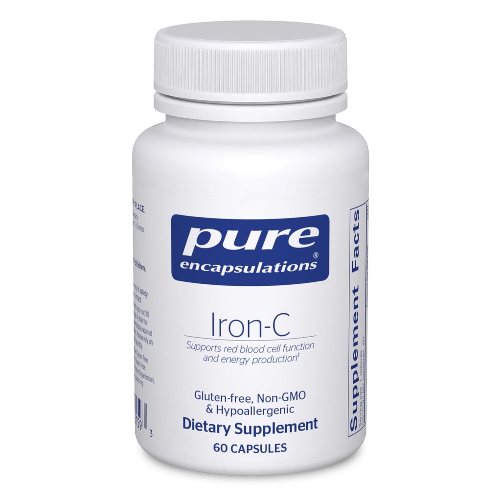 Pure Encapsulations Iron-C 60c