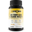 Natural Tinnitus Relief Ear Tinnie Ease Immune Boost - Our Best Tinnitus Relief for Ringing Ears Immune Support Supplement - Blood Booster - Ear Health - Immune Boost Blood Builder Blood Health Pills