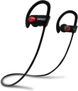 Senso Bluetooth Headphones, Best Wireless Sports Earbuds w/Mic IPX7 Waterproof HD Stereo Sweatproof Earphones for Gym Running Workout Noise Cancelling Earphones Earbuds Noise Cancelling Headsets