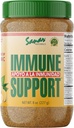Sanar Naturals Immune Support Flaxseed, 8 oz - Vitamin C, Fiber, and Omega 3 Digestive Supplement - Energy Booster, Diet Management - Non-GMO, Gluten Free