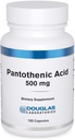 Douglas Laboratories Pantothenic Acid 500 mg | Vitamin B5 to Support Cellular Energy Production and Metabolism* | 100 Capsules