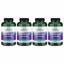 Swanson Magnesium Lactate Lactose-Free, 84 mg, 120 Capsules, 4 Pack